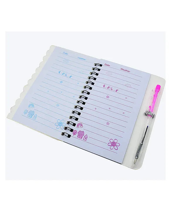 Unicorn mini Spiral Diary with Pen (Small)