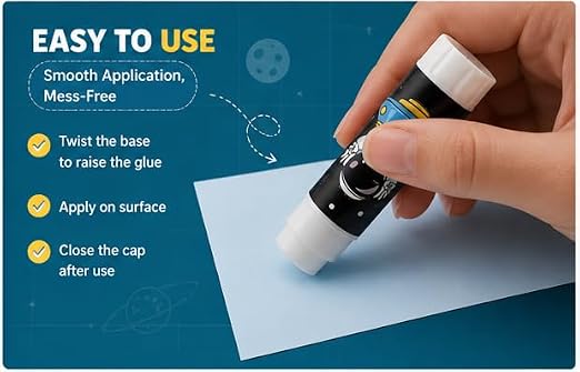 Astronaut Themed Glue Stick 1 pcs