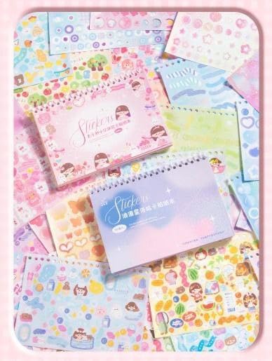 K-pop Starts Sticker Book