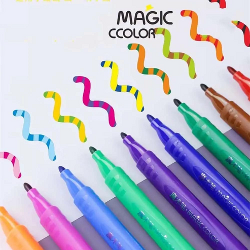 Magic Colour Changing Sketch Pen Set 12 Color