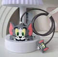 3D Tom Charger Cover for iPhone 18W/20W with Spiral Cable Protector