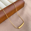 Anti Tarnish Minimalistic Teardrop Necklace