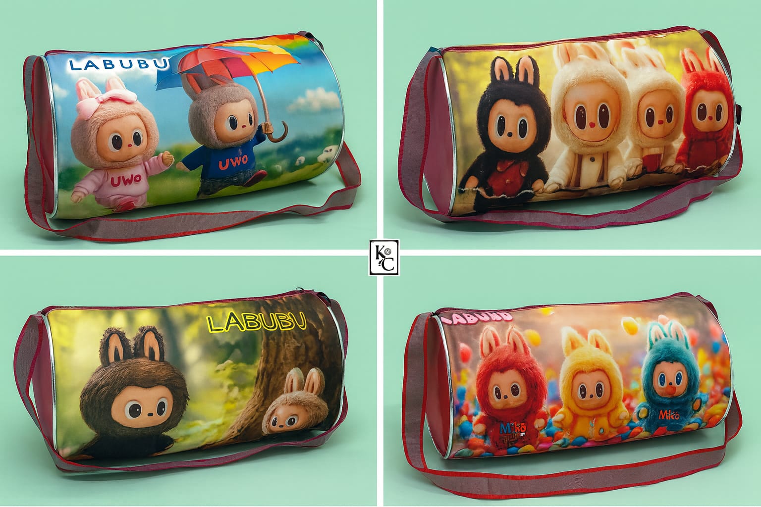 Labubu daffle bag