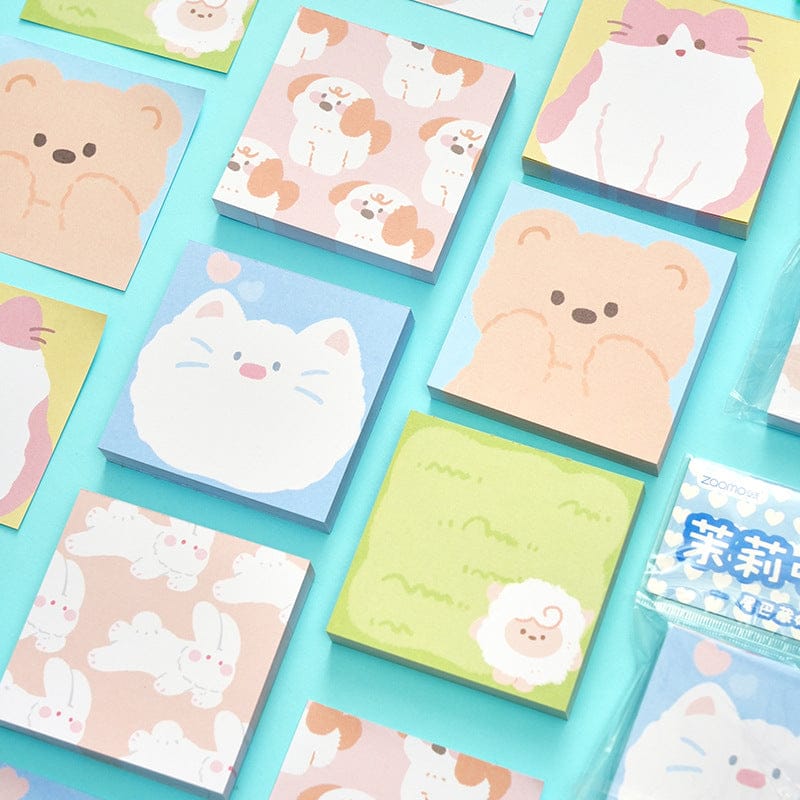 Cute Animals kawaii Sticky Notes