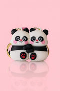 Cute Couple Panda Keychain Set