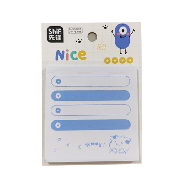 Cute kawaii sticky notes