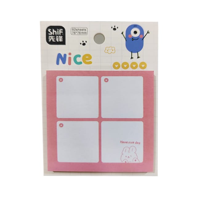 Cute kawaii sticky notes