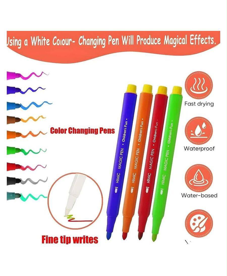 Magic Colour Changing Sketch Pen Set 12 Color