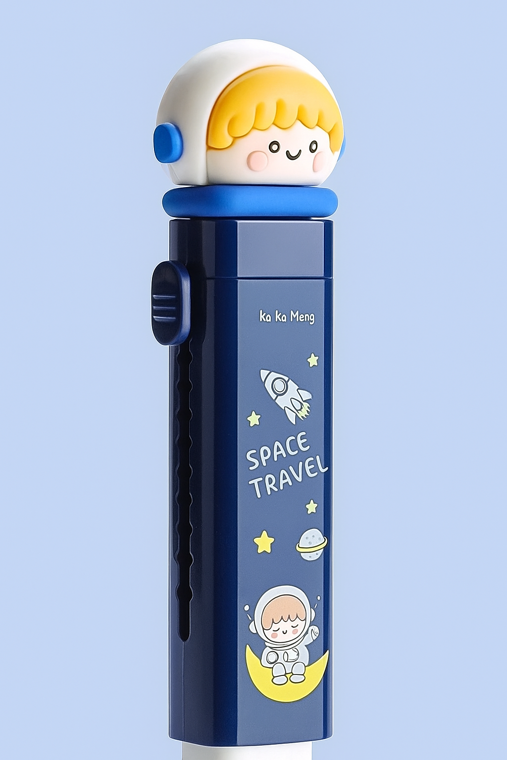 Kawaii Character Push Eraser Set