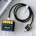 Cute Marshall Speaker Silicone Charger Cover for iPhone 18W/20W USB-C Charger